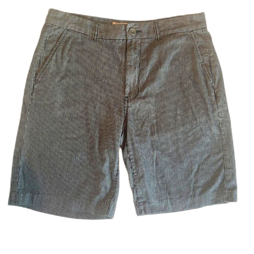 Vintage Arizona Jean Blue & White Stripped Shorts Men Size 34